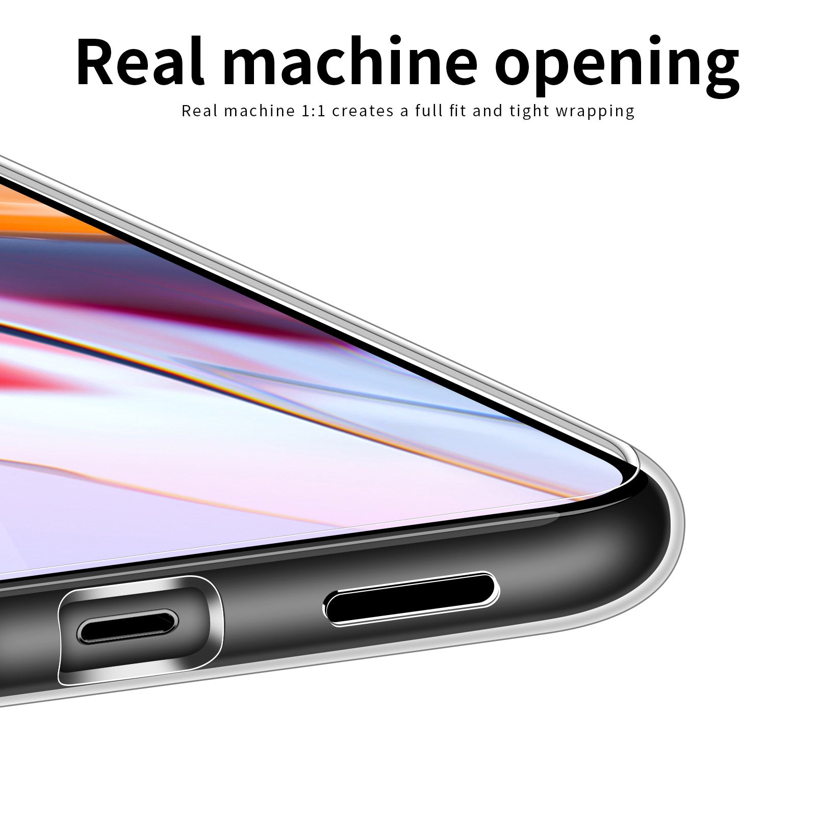 MOFI TPU Transparent Phone Case for Xiaomi Redmi 12C 4G Cellphone Back Protector Cover MOFI TPU Transparent Phone Case for Xiaomi Redmi 12C 4G Cellphone Back Protector Cover